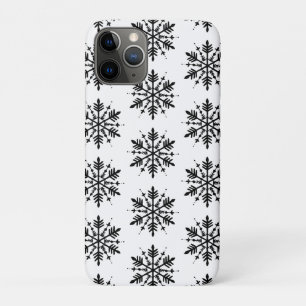 Case-Mate iPhone Case Flocon de neige graphique minimaliste noir et blan