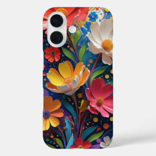 Coques iPhone 16 Floral