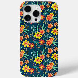 Coque iPhone 15 Pro Max Floral Arrière - plan Belle conception