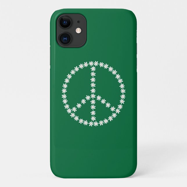 Coques Case-Mate iPhone Floral de la paix (Dos)