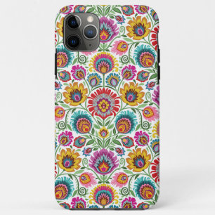 Case-Mate iPhone Case Floral de Wycinanki en blanc