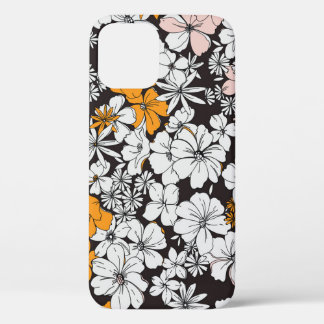 Case-Mate iPhone Case Floral Ditsy : Arrière - plan foncé coloré.