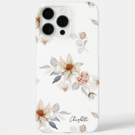 Coques iPhone 16 Pro Max Floral élégant et intemporel