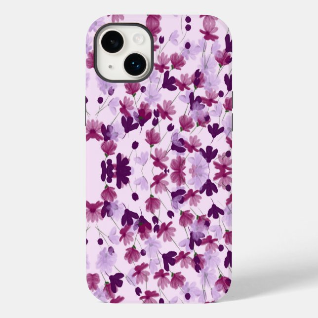 Coques Case-Mate iPhone Floral en fleurs Abstrait (Verso)