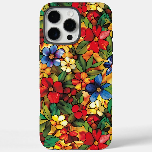 Coques Case-Mate iPhone Floral Été brillant (Verso)