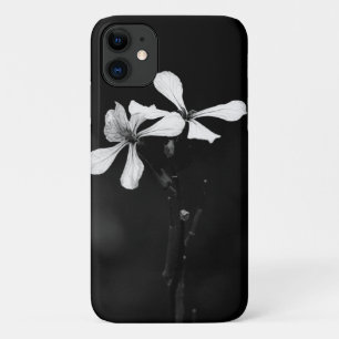 Case-Mate iPhone Case floral noir et blanc minimal