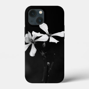 Case-Mate iPhone Case floral noir et blanc minimaliste