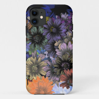 Case-Mate iPhone Case Floral orange et bleu