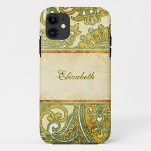Coque iPhone 11 Floral ornemental vintage 3
