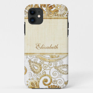 Etui iPhone Case-Mate Floral ornemental vintage 5