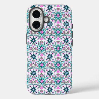 Coques iPhone 16 Floral Pattern