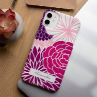 Floral rose et violet
