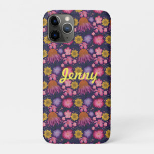 Case-Mate iPhone Case Floral violet fleur sauvage Personnalisé