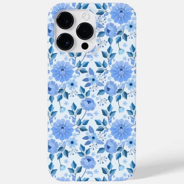 Coques Case-Mate iPhone Floral Winter Flower motif (Verso)