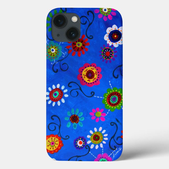 COQUES Case-Mate iPhone FLORAUX BLANCS (Verso)