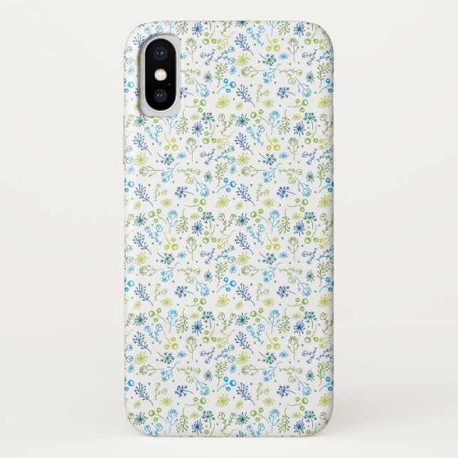Coques Case-Mate iPhone Flore à ressort (Dos)