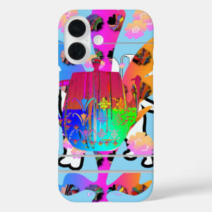 Coques iPhone 16 Flore de théière