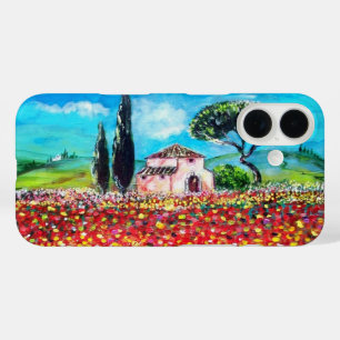 Coques iPhone 16 FLORE EN TOSCANE/ Champs, Pépites et tournesols