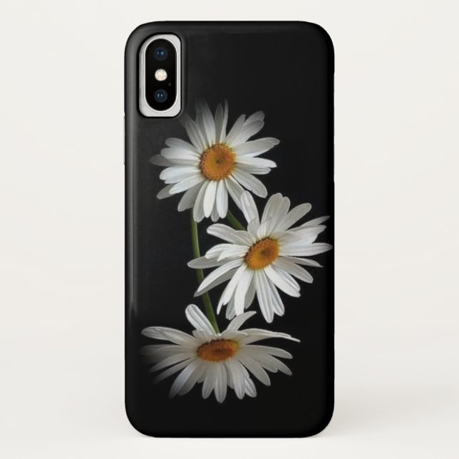 Coques Case-Mate iPhone Flore tendance Daisy (Dos)