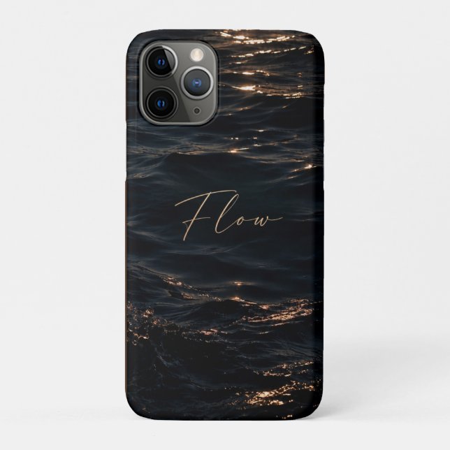 Coques Case-Mate iPhone Flow - Eaux Profondes (Dos)