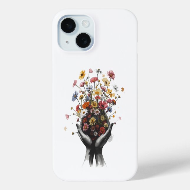 Coques Case-Mate iPhone Flower (Verso)
