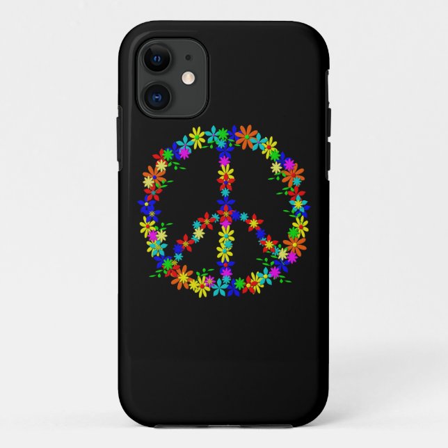 Coques Case-Mate iPhone Flower Power (Dos)