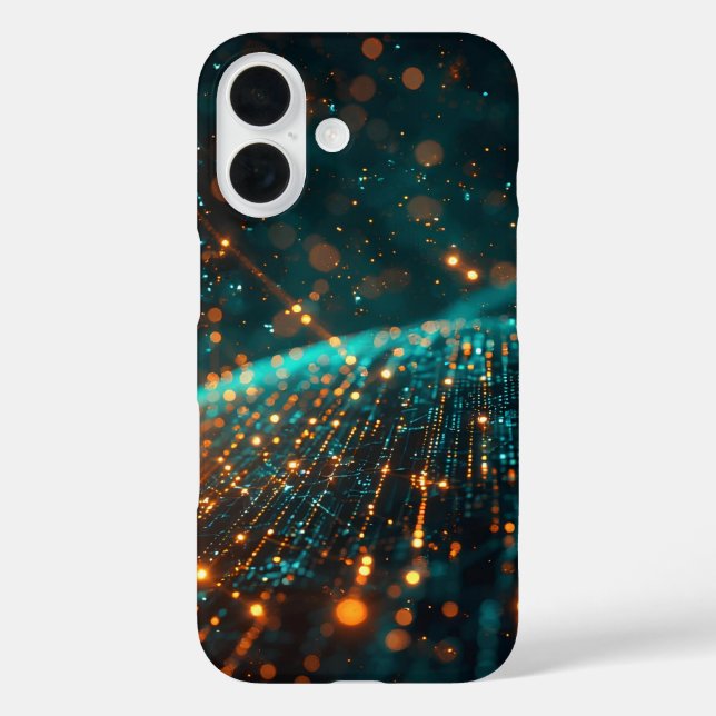 Coques Case-Mate iPhone Flux de données quantiques (Verso)