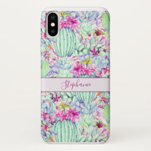 Case-Mate iPhone Case Foliage Floral Succulent Cactus Personnalisé