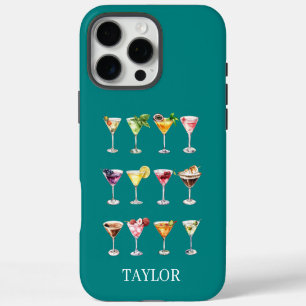 Coques iPhone 16 Pro Max Folie Martini Monogrammée