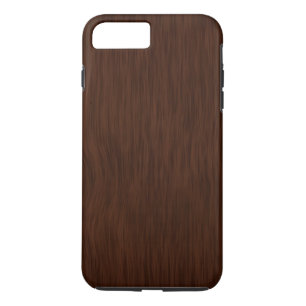 Coques Pour iPhone Fond de grain de bois rugueux foncé