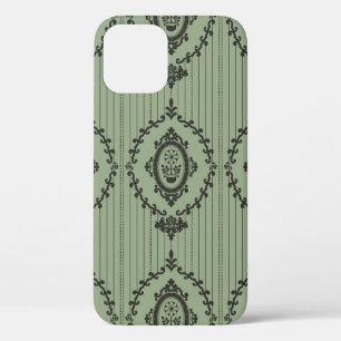 iPhone Case Fond d'écran baroque en vert Case-Mate Samsung Gal