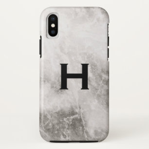Case-Mate iPhone Case Fond en marbre à monogramme
