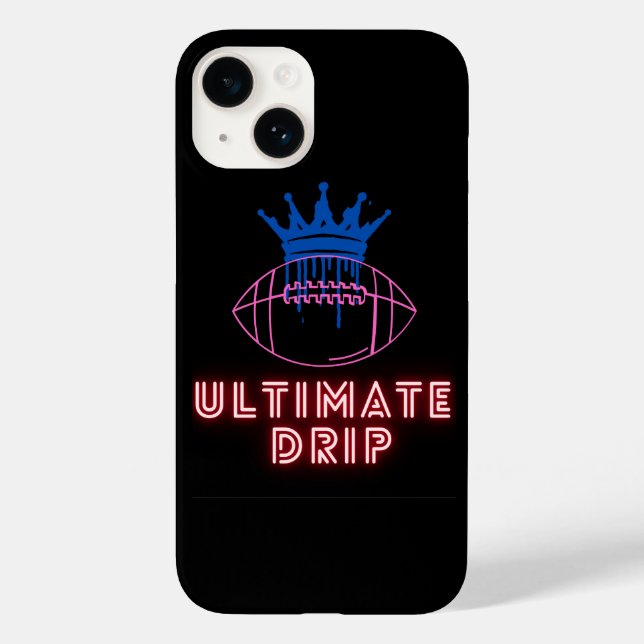 Coques Case-Mate iPhone Football de boîtier de téléphone déchiqueté (Verso)