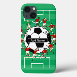 Coques Pour iPhone Football de football personnalisé