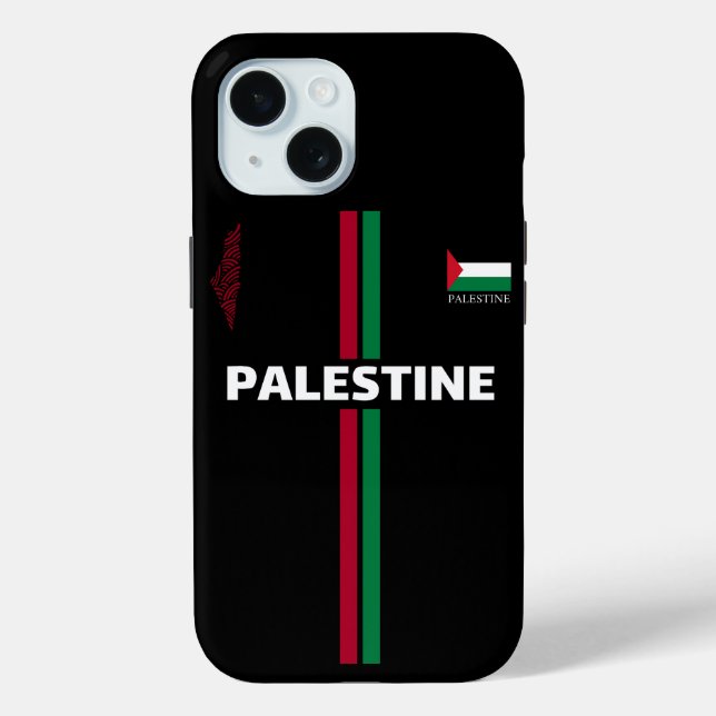 Coques Case-Mate iPhone Football en Palestine libre - équipe du drapeau (Verso)