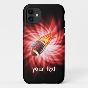 Coque iPhone 11 Football flamand ; Rouge
