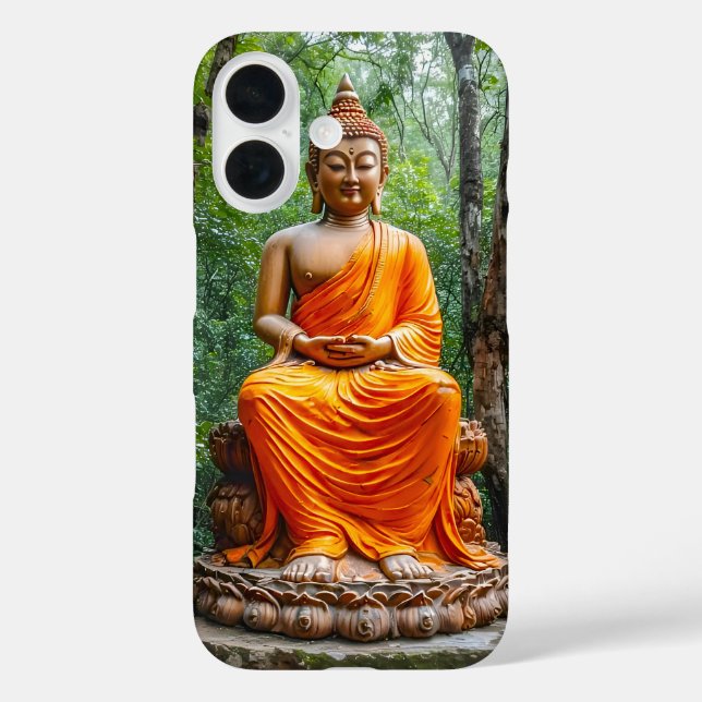 Coques Case-Mate iPhone Forest of Calm: The Buddha's Sanctuary (Verso)