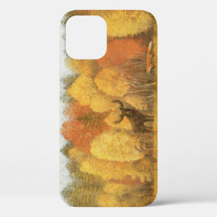 Case-Mate iPhone Case Forêt d'automne, cerf numérique et renard.