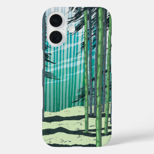 Coques iPhone 16 Forêt de bambou