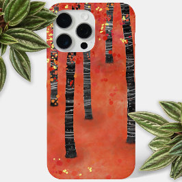 Coque iPhone 15 Pro Max Forêt de Birch Tree