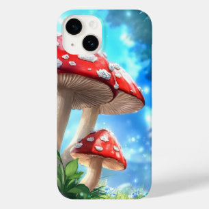 Coque Pour iPhone 14 Forêt de Champignons