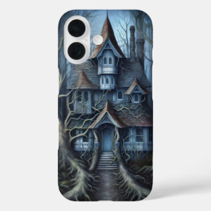 Coques iPhone 16 Forêt de la maison hantée