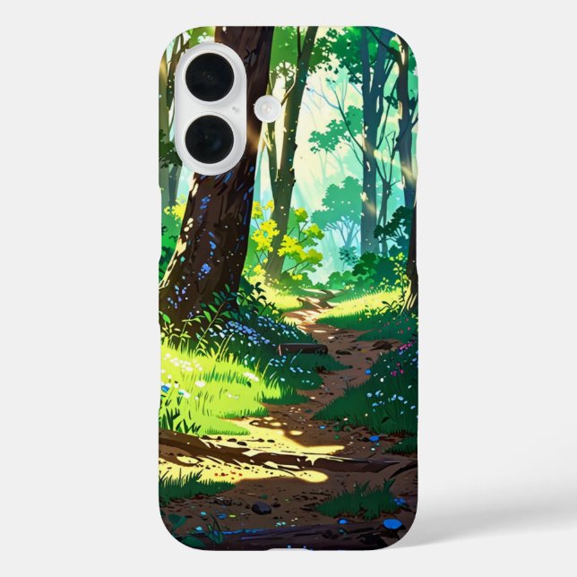 Coques Case-Mate iPhone Forêt de printemps Sunlit (Verso)