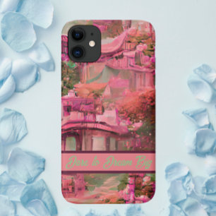Case-Mate iPhone Case Forêt Fantastique Enchantée Rose