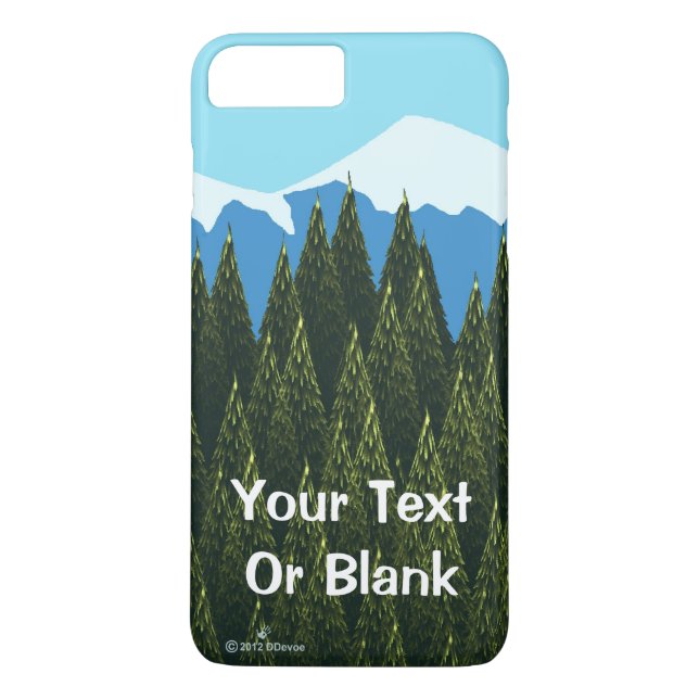 Coques Case-Mate iPhone Forêt fractale (Dos)
