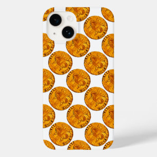 COQUE POUR iPhone 14 FORINT ANTIQUE OR FLORENTIEL