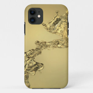 Coque iPhone 11 Forme abstraite constituée en éclaboussant l'eau