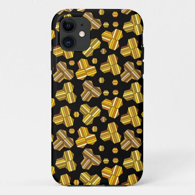 Coques Case-Mate iPhone Formes aléatoires Motif inégal (Dos)