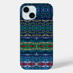 Coque Pour iPhone 15 Formes alternatives translucides Harmonie en quatr