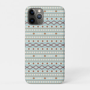 Case-Mate iPhone Case Formes Aztec Motif Rpt Crème Rusts Turquoise-Bleu